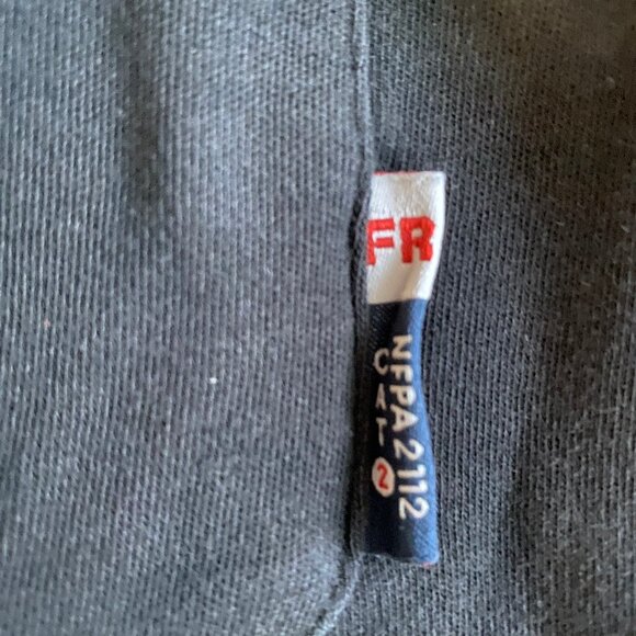 2 X BOCOMAL FR Shirts Flame Resistant Shirt 5.5oz 100% Cotton CAT2 Mens Lg - Picture 4 of 7